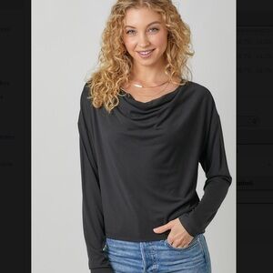 Cowl Neck Modal Top